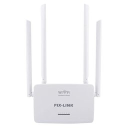 Repetidor Roteador Wireless Wi-fi 300mbps 4 Antenas 50 Metros Pix Link LV-WR08 - 7