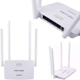 Repetidor Roteador Wireless Wi-fi 300mbps 4 Antenas 50 Metros Pix Link LV-WR08 - 3