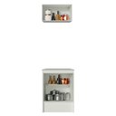 Ver imagem 5 de Kit Madesa Topazio 60 cm com Armário e Balcão Branco