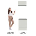 Ver imagem 6 de Kit Madesa Topazio 60 cm com Armário e Balcão Branco
