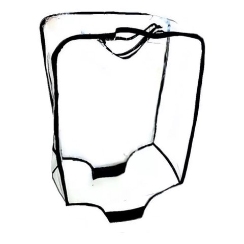 Kit 3 Capas Plásticas Transparente para Mala de Viagem P M G