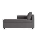 Ver imagem 1 de Recamier Divã Londres 140cm Suede Cinza - Inova Decor Inova Decorações
