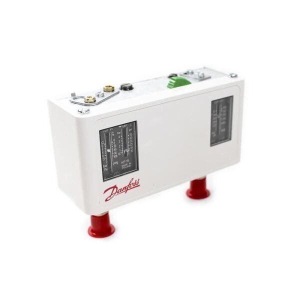 Pressostato Duplo Alta/baixa Kp15 com Rearme Manual Danfoss - 060-124391