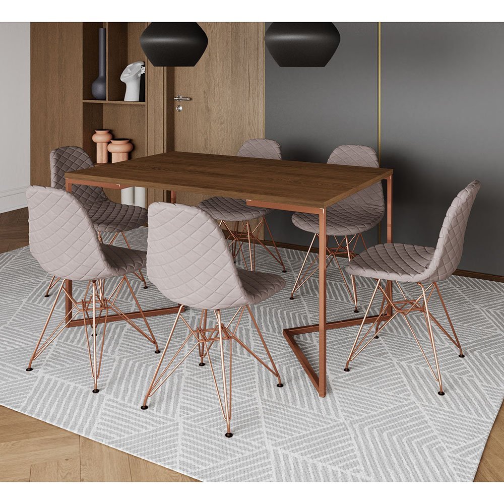 Conjunto De Mesa 4 Cadeira Jardim Varanda Fibra Sintética - R$ 2.140