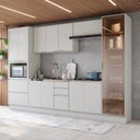Ver imagem 1 de Cozinha Compacta 7 Peças 100% MDF Fineze Henn Areio