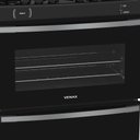 Ver imagem 3 de FOGAO 5 BOCAS VENAX MAXI VITREO PRETO FOSCO GAS GLP
