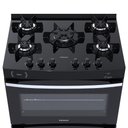 Ver imagem 4 de FOGAO 5 BOCAS VENAX MAXI VITREO PRETO FOSCO GAS GLP