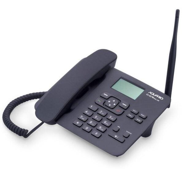 Telefone Celular de Mesa Ca-42S Dual Quad-Band Aquario - 2