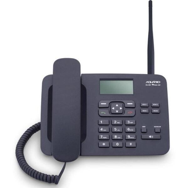 Telefone Celular de Mesa Ca-42S Dual Quad-Band Aquario - 3