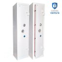 Ver imagem 2 de Cofre para 08 armas (02 longas e 06 curtas) 130x30 Branco com Vermelho