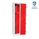 Ver imagem 1 de Cofre para 08 armas (02 longas e 06 curtas) 130x30 Branco com Vermelho