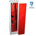 Ver imagem 3 de Cofre para 08 armas (02 longas e 06 curtas) 130x30 Branco com Vermelho