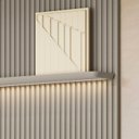 Ver imagem 6 de Painel Ripado para TV até 80 Polegadas com LED MDF 219cmx250cm Modular