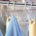 Ver imagem 2 de Kit 10 Ganchos Tipo S Aço Inox Utensílios Barra Suporte Cozinha