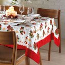 Ver imagem 1 de Toalha de Mesa Quadrada 4 Lugares Athenas Dohler Natal 111