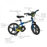 Bicicleta Infantil Aro 14 Adventure Brinquedos Bandeirantes - 2