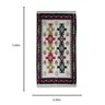 Passadeira para Corredor  Quarto Passadeira Turco Kilim Dupla Face - 80x300cm - 4