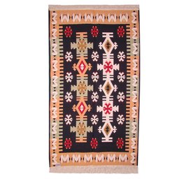 Passadeira para Corredor  Quarto Passadeira Turco Kilim Dupla Face - 80x300cm - 2