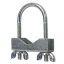 Ver imagem 1 de Abraçadeiras Tipo U Roscada Fixação De Antena 120 Unidades