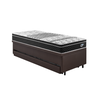 Bicama Box Baú Solteiro com Colchão Gransleep Ecoflex Molas Verticoil Courino Linho Marrom 88x188 - 10