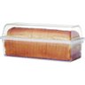 Porta Pao Forma Frances Biscoitos com Tampa Transparente Cor:branco - 2