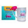 Caneca Para Chopp Cerveja Bebidas Happy Hour Campainha e Frase Miga Sua Louca Pede Mais Uma 400ml - 2