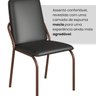 Kit 6 Cadeiras para Sala de Jantar Malibu - 5