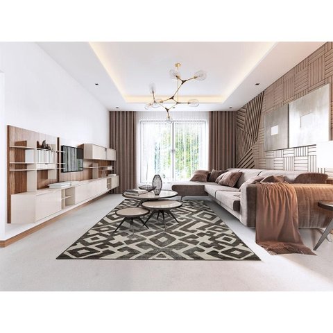 Tapete First Class Triangular 200x290cm Tapetes São Carlos