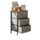 Ver imagem 1 de Armario Organizador Comoda 3 Gavetas Porta Objetos Roupa Livro Sapato Closet Casa Sala Quarto Banhei