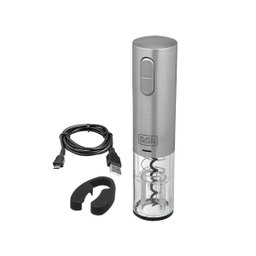 Abridor de Vinho em Inox W10 - Gourmand Gris - Black+decker - 5