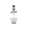 Miniprocessador MP300G com Tigela de Vidro - Gourmand Gris - Black+Decker:110V - 4