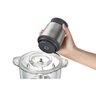 Miniprocessador MP300G com Tigela de Vidro - Gourmand Gris - Black+Decker:110V - 7