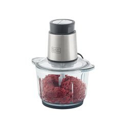 Miniprocessador MP300G com Tigela de Vidro - Gourmand Gris - Black+Decker:110V - 11