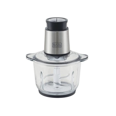 Miniprocessador MP300G com Tigela de Vidro - Gourmand Gris - Black+Decker:110V