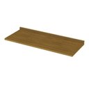 Ver imagem 4 de Balcão Pia 2 Portas e 3 Gavetas 120cm Americana Cinza com Tampo Nature - Móveis Henn Cinza-nature