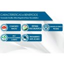Ver imagem 4 de Travesseiro Látex Natural Ln1200 C/ Capa Percal 200 Fios Kit C/ 2 Un 45x65 - Duoflex