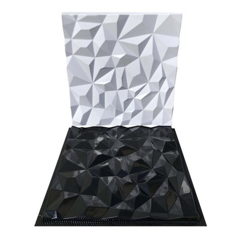 Forma Gesso/Cimento 3D ABS - Diamante 30x30