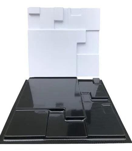 Forma Gesso/Cimento 3D ABS - Mosaico Liso 33x33