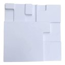 Ver imagem 2 de Forma Gesso/Cimento 3D ABS - Mosaico Liso 33x33