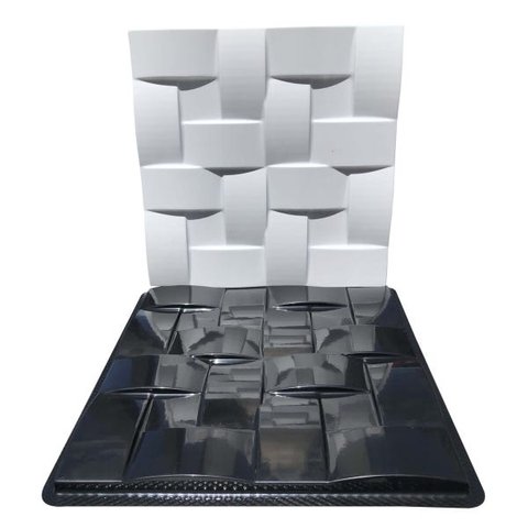 Forma Gesso/Cimento 3D ABS - Trançado 40x40