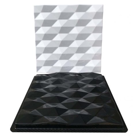 Forma Gesso/Cimento 3D ABS - Hexágono