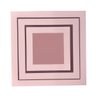 Kit 3 Nichos Madeira MDF Rosa - Nicho Quarto Sala - 4