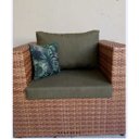 Ver imagem 4 de Conjunto de Sofá de 5 Lugares em Fibra Sintética + Mesa com Puff