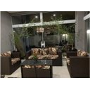 Ver imagem 1 de Conjunto de Sofá de 5 Lugares em Fibra Sintética + Mesa com Puff