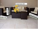 Ver imagem 4 de Conjunto de Sofá de 5 Lugares em Fibra Sintética
