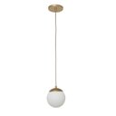 Ver imagem 1 de Pendente Jabuticaba Dourado 1 Bola/globo de Vidro.:dourado