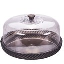 Ver imagem 1 de Boleira de Plástico Com Tampa Cristal Twist Plasutil ref.15506