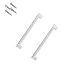 Ver imagem 1 de Kit 2 Puxador 288mm Alumínio Móveis Gaveta Armário Cozinha