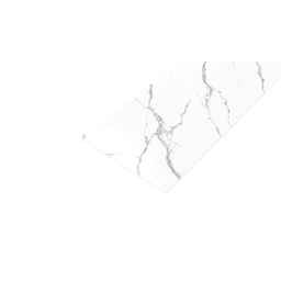 Placa Marmorizada Branca - Poliestireno - 1220 X 3 X 2800mm - 3