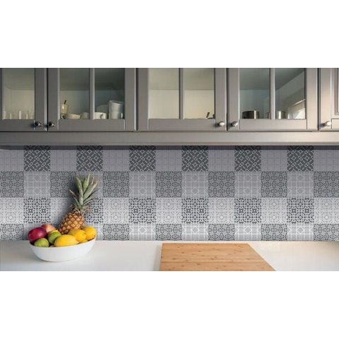 Azulejo Adesivo Damasco 15 X 15